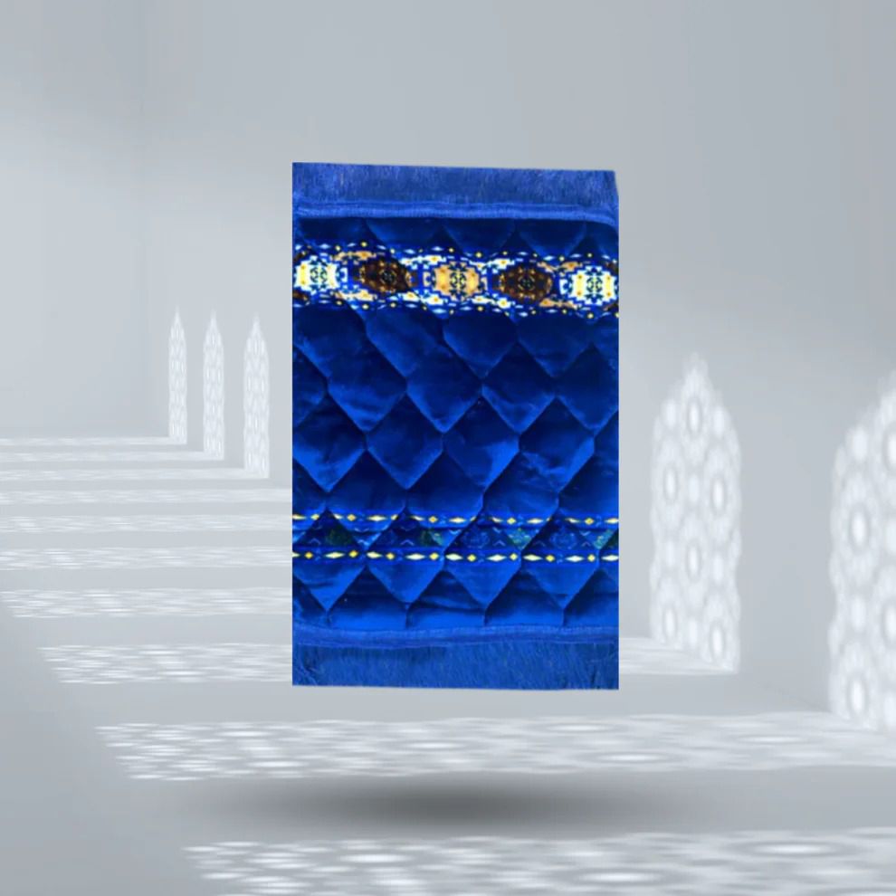 AL-NOOR Premium Acrylic Quran Box-Blue