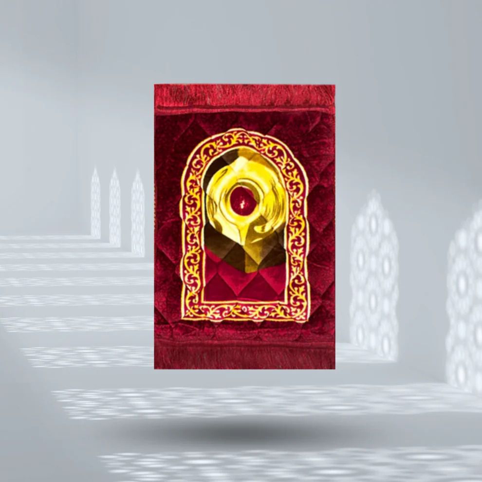 AL-NOOR Premium Acrylic Quran Box-Maroon