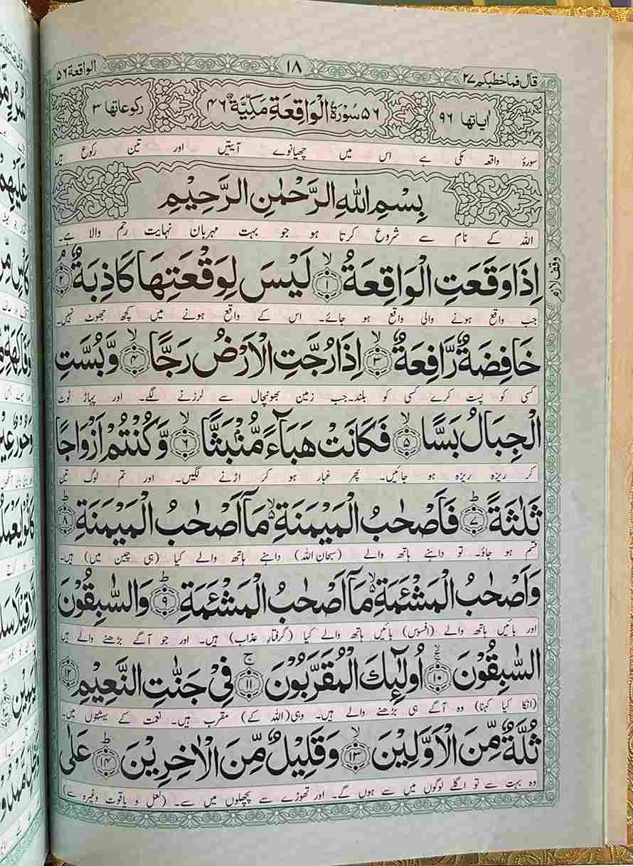 Panj Surah Shareef (Golden Hard Binding)