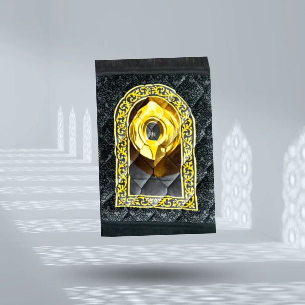 Fancy Holy QURAN Kaba Box with Tasbeeh
