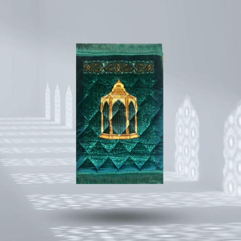 Premium Quran Gift Set Velvet Quran with Box, Rhal, Bookmark, Tasbeeh, Attar