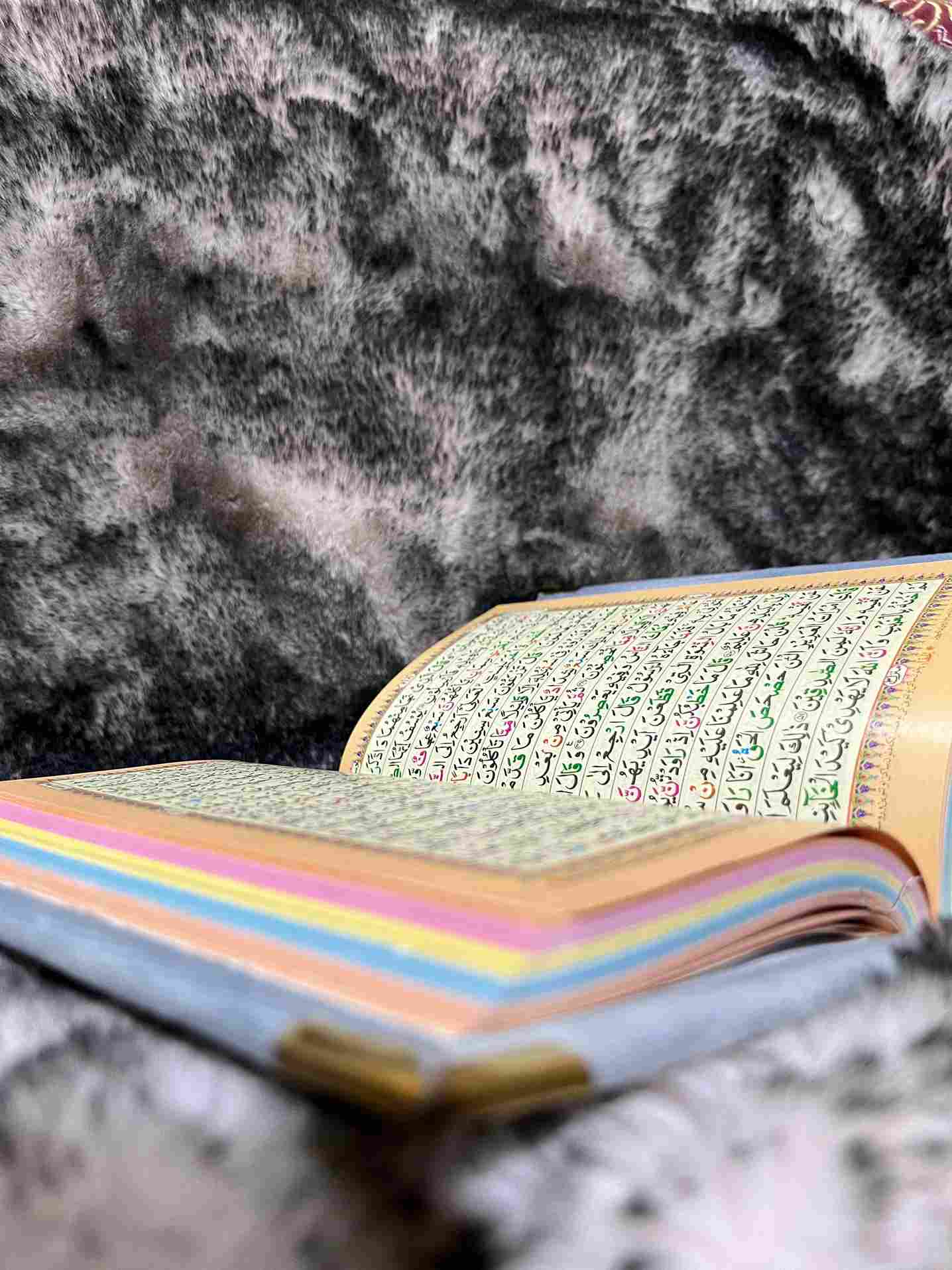 Holy Quran Velvet Tasbeeh with Customize Name Embroidery