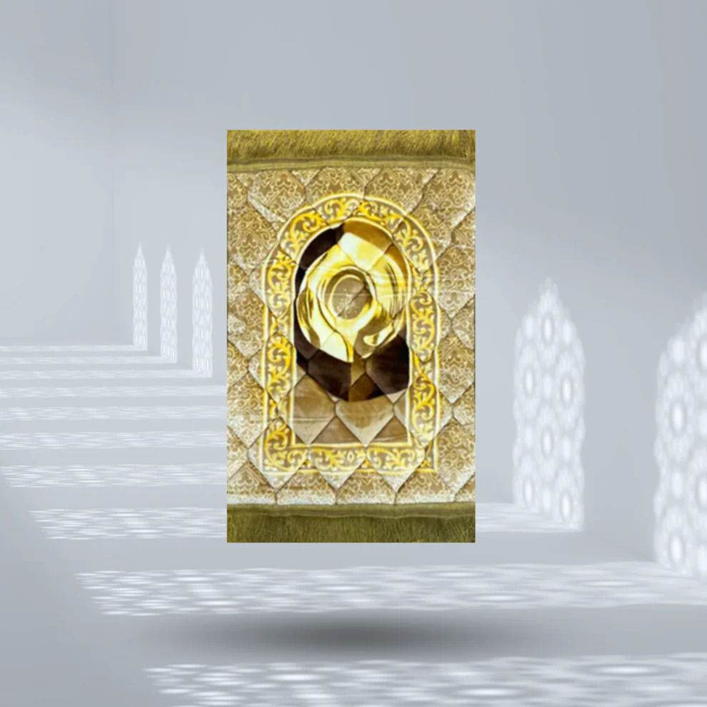 Premium Quran Gift Set Velvet Quran with Box, Rhal, Bookmark, Tasbeeh, Attar