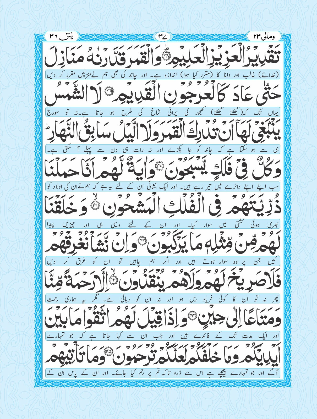 Saat Surah Shareef