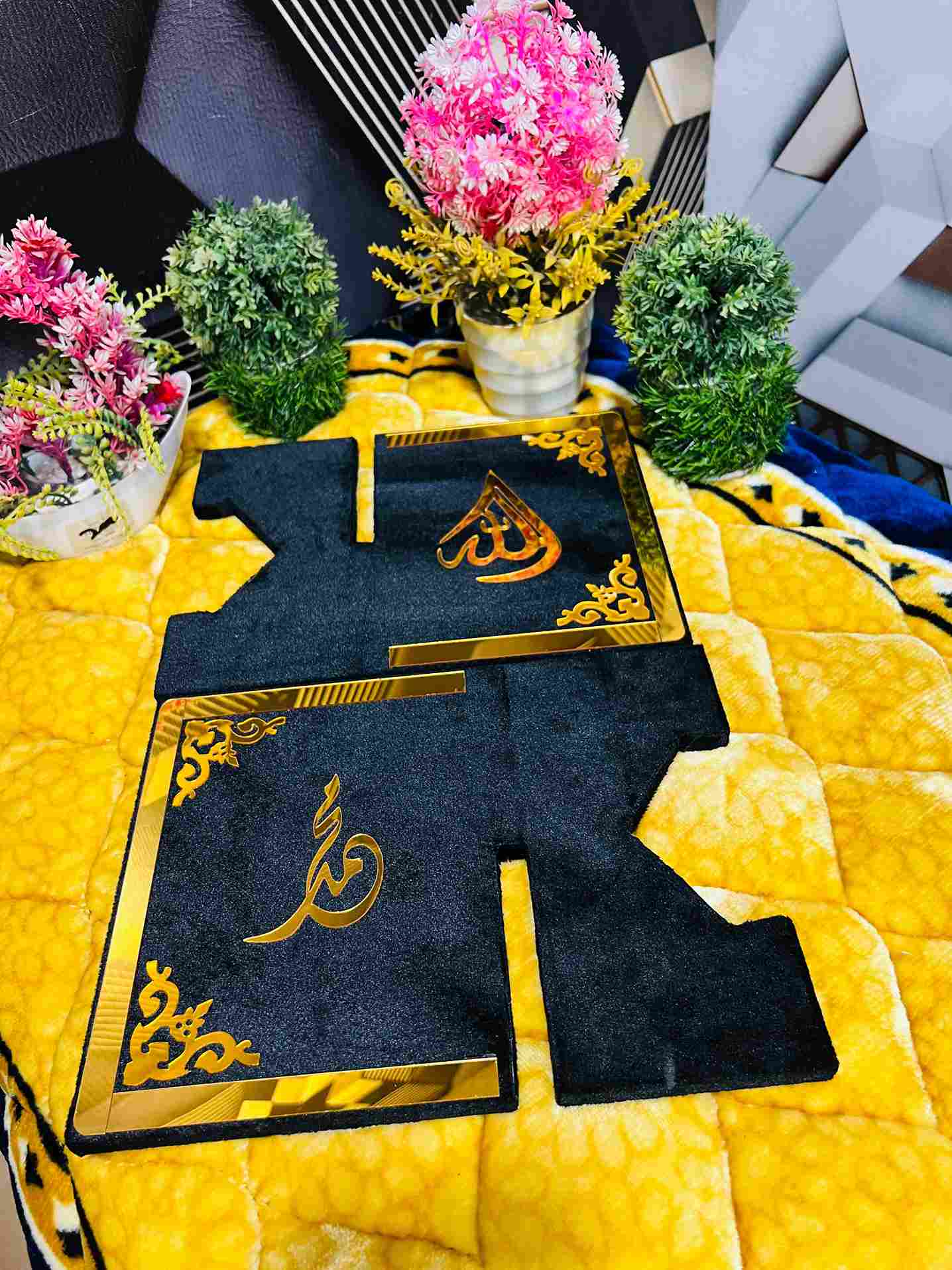 AL-NOOR Premium Acrylic Quran Box-Black