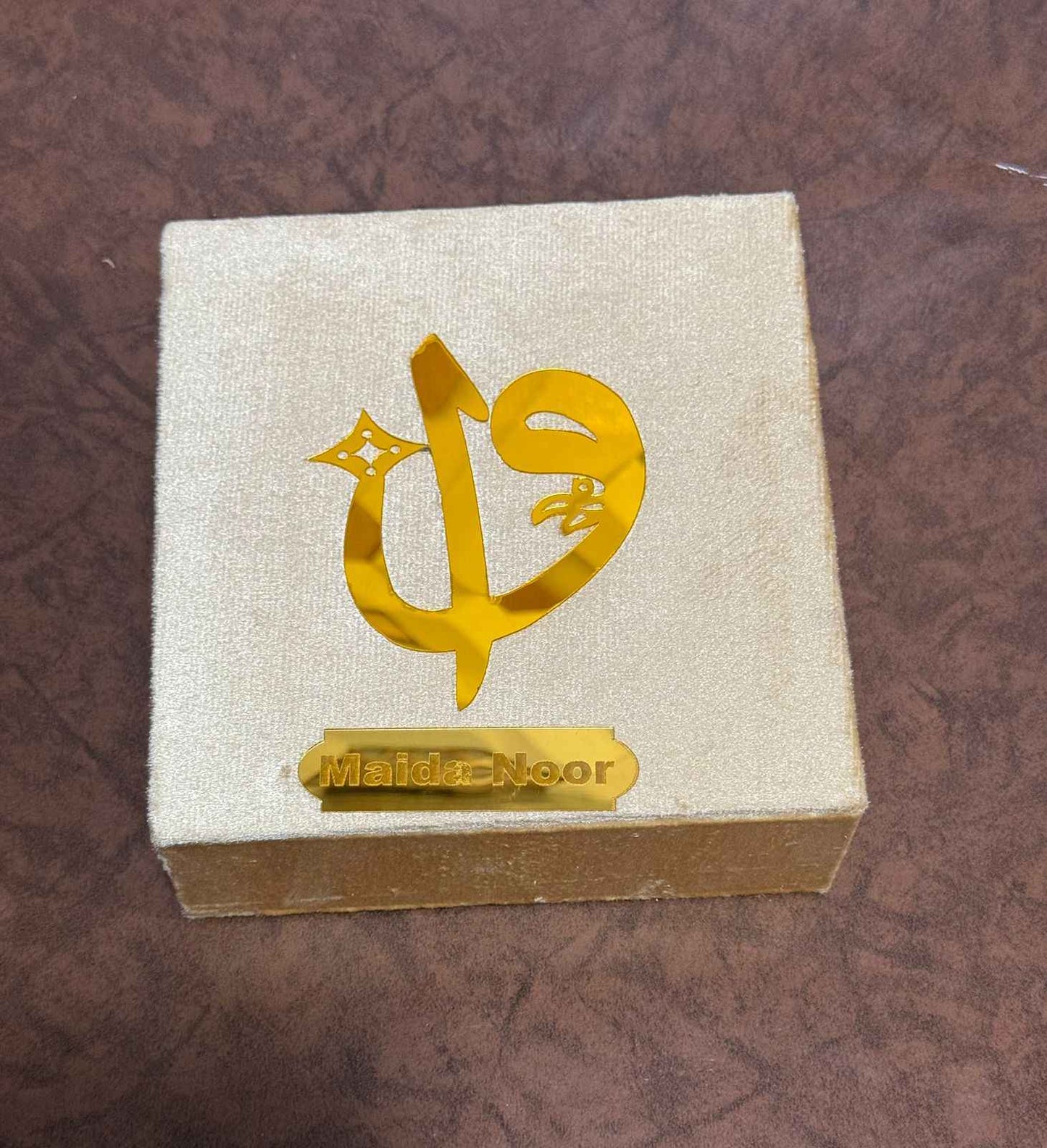Pocket-Size Quran in Turkish-Inspired Velvet Box Golden