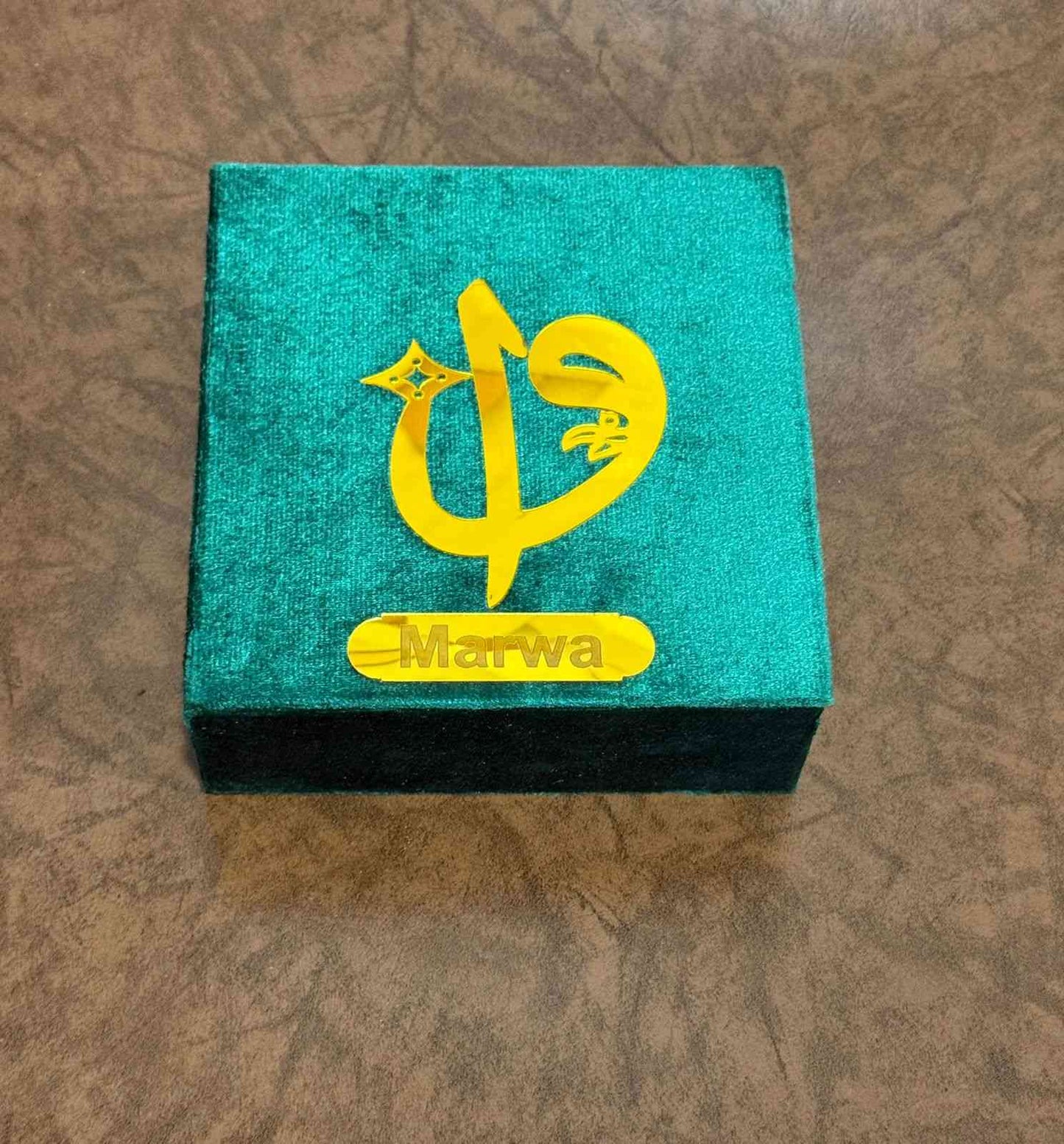 Pocket-Size Quran in Turkish-Inspired Velvet Box Green