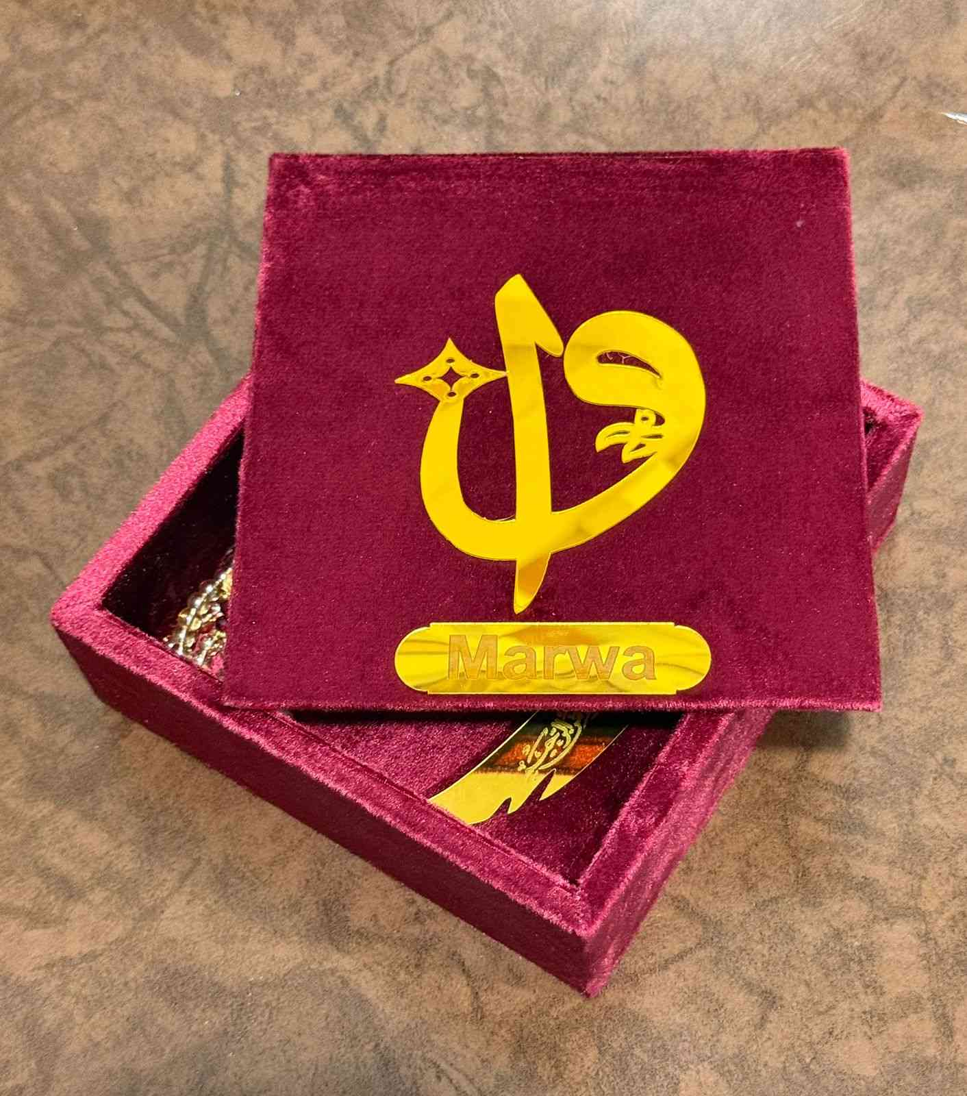 Pocket-Size Quran in Turkish-Inspired Velvet Box Maroon
