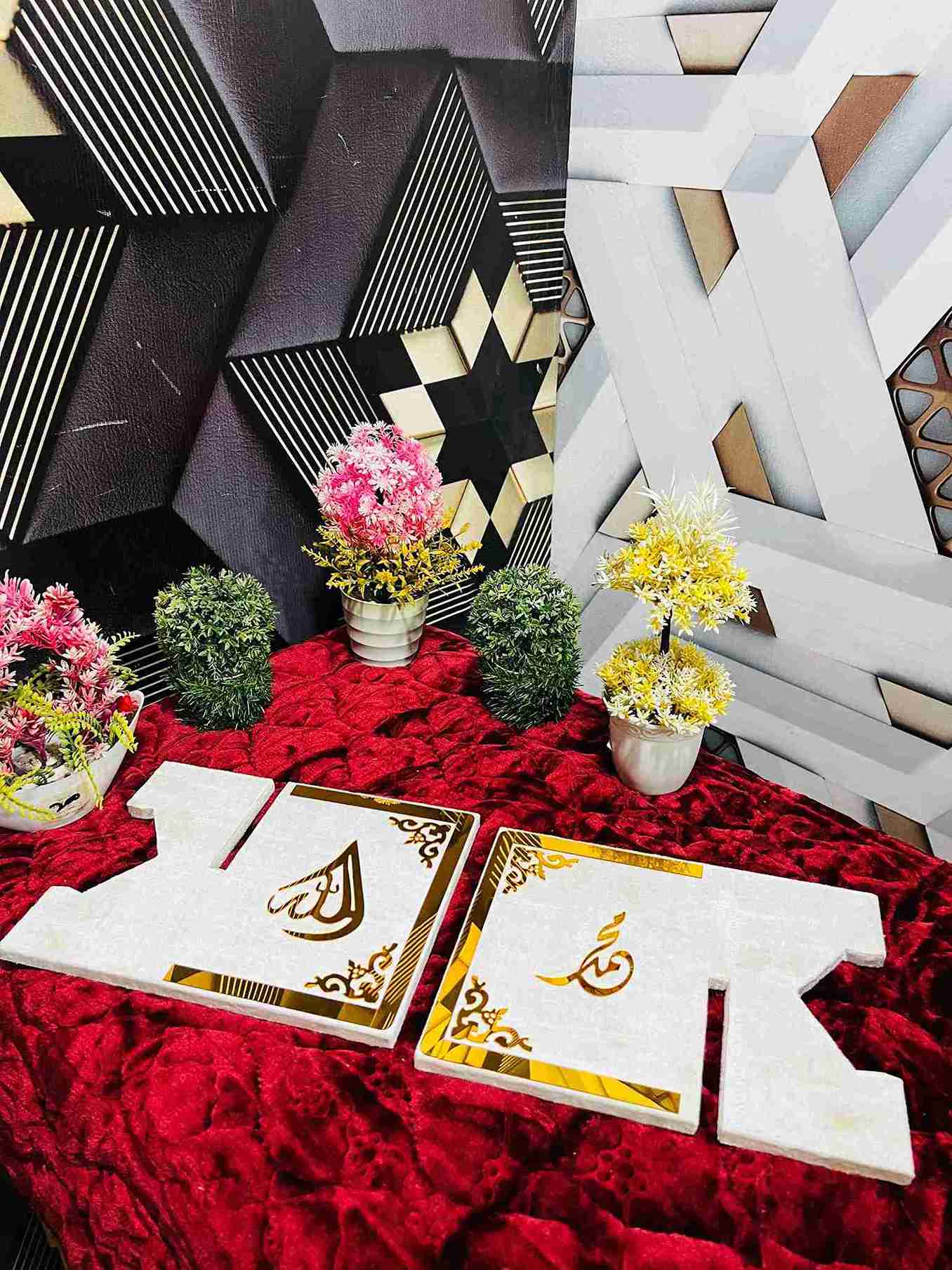 AL-NOOR Premium Acrylic Quran Box-Off white