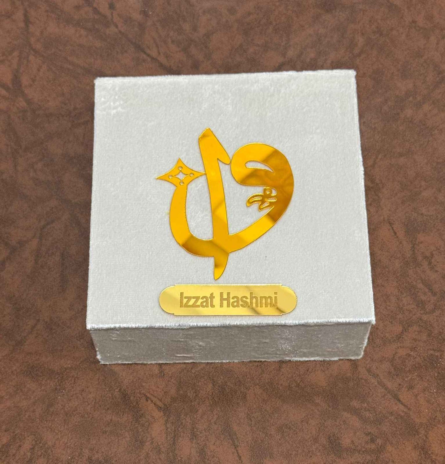 Pocket-Size Quran in Turkish-Inspired Velvet Box OffWhite